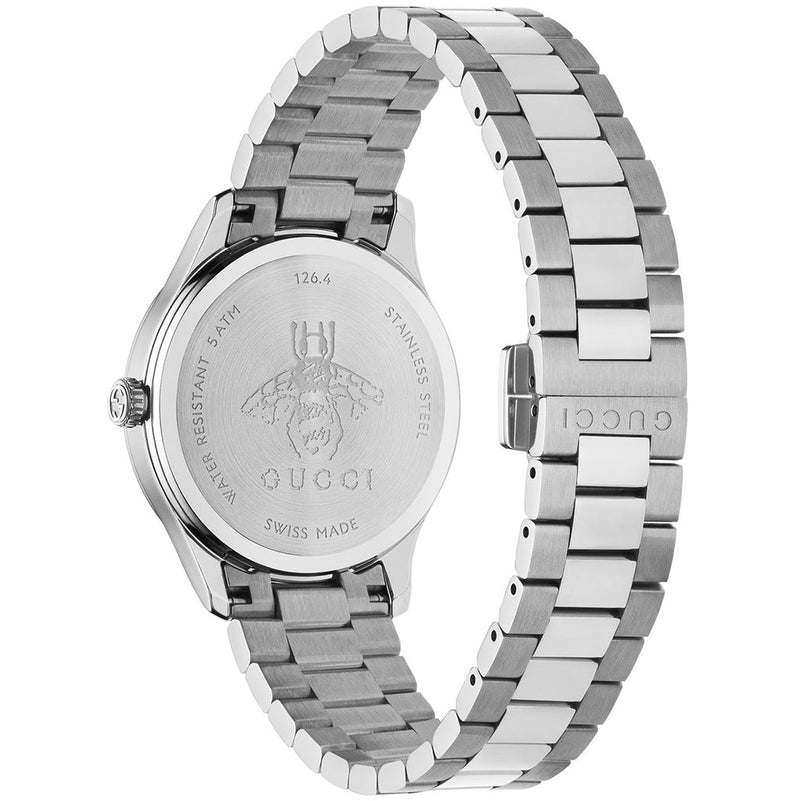 Shop Gucci G Timeless Quartz Turquoise Dial Silver Steel Strap Unisex Watch - YA1265044 in USA