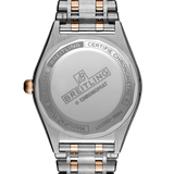 Breitling Chronomat Automatic 36 White Dial Two Tone Steel Strap Watch for Women - U10380101A1U1