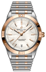 Breitling Chronomat 36 Mother of Pearl Dial Two Tone Steel Strap Watch for Women - U10380101A2U1