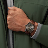 Breitling Navitimer Automatic 41 Grey Dial Brown Leather Strap Watch for Men - U17326121M1P1 Buy Now By Breitling