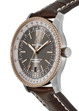 Shop Breitling Navitimer 1 Automatic 41mm Brown Dial Brown Leather Strap Mens Watch - U17326211M1P2 in USA