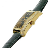Michael Kors Emery Quartz Diamonds Green Dial Green Leather Strap Watch For Women - MK4697 Buy Now By Michael Kors