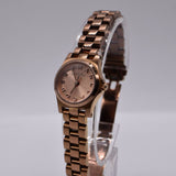 Marc Jacobs Dinky Rose Gold Dial Rose Gold Steel Strap Watch for Women - MBM3200 Buy Now By Marc Jacobs