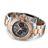 Shop Breitling Avenger B01 Chronograph 45 18K Red Gold Anthracite Dial Two Tone Steel Strap Watch for Men - UB01821A1B1U1 in USA