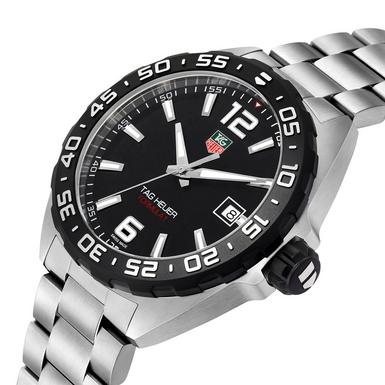 Shop Tag Heuer Formula 1 Black Dial Watch for Men - WAZ1110.BA0875 in USA
