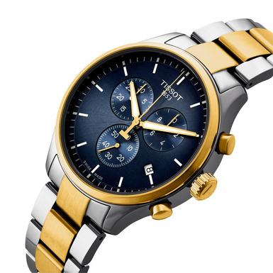 Tissot Chrono XL Classic Blue Dial Two Tone Steel Strap Watch for Men - T116.617.22.041.00 Buy Now By Tissot