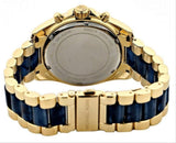 Michael Kors Bradshaw Navy Blue Dial Two Tone Steel Strap Watch for Women - MK6268 Buy Now By Michael Kors