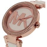 Michael Kors Parker White Dial Two Tone Steel Strap Watch for Women - MK6365 Buy Now By Michael Kors