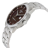 Tissot Luxury Powermatic 80 Brown Dial Silver Steel Strap Watch For Men - T086.407.11.291.00 Buy Now By Tissot