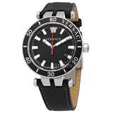 Versace Greca Sport Quartz Black Dial Black Leather Strap Watch For Men - VEZ300221 Buy Now By Versace