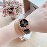 Versace V-Motif Vintage Logo Black Dial Black Leather Strap Watch for Women - VERE00818 Buy Now By Versace