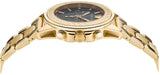 Versace Greca Action Chronograph Black Dial Gold Steel Strap Watch For Men - VE3J00622 Buy Now By Versace