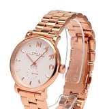 Marc Jacobs Baker White Dial Rose Gold Steel Strap Watch for Women - MBM3244 Buy Now By Marc Jacobs