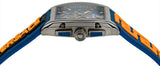Versace Iconic Dominus Chronograph Blue Dial Blue Rubber Strap Watch For Men - VE6H00323 Buy Now By Versace