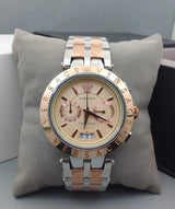 Versace V Extreme Chronograph White Dial Rose Gold Stainless Steel Watch for Women - VCN050017 Buy Now By Versace