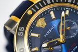Versace V Extreme Pro Two Tone Dial Stainless Steel Strap Watch for Men - VCN040017 Buy Now By Versace