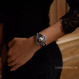 Versace Palazzo Empire Black Dial Black Leather Strap Watch for Women - VCO060017 Buy Now By Versace