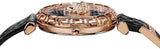 Versace Palazzo Empire Greca Black Dial Black Leather Strap Watch for Women - VEDV00719 Buy Now By Versace