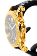 Versace Sports Tech Chronograph Black Dial Black Rubber Strap Watch for Men - VELT00119 Buy Now By Versace