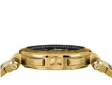 Versace Aion Chronograph Black Dial Gold Steel Strap Watch For Men - VE1D01721 Buy Now By Versace