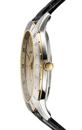 Versace Univers Beige Dial Black Leather Strap Watch for Men - VEBK00218 Buy Now By Versace