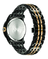 Versace Palazzo Empire Black Dial Two Tone Steel Strap Watch for Men - VERD01119 Buy Now By Versace