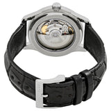 Gucci G Timeless Automatic Black Dial Black Leather Strap Watch For Women - YA126469