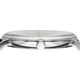 Versace V-Circle Silver Dial Silver Mesh Bracelet Watch for Men - VBQ060017 Buy Now By Versace