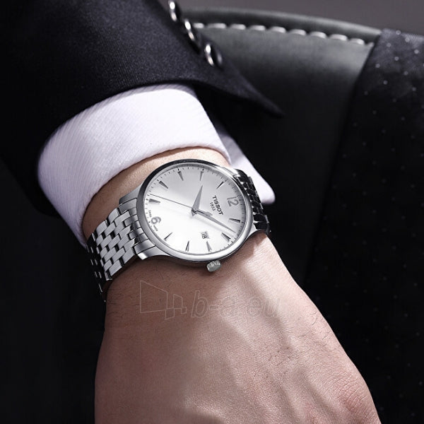 Tissot T Classic Tradition White Dial Two Tone Mesh Bracelet Watch for Women - T063.210.22.037.00 Buy Now By Tissot