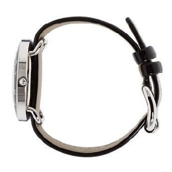 Marc Jacobs Amy Black Dial Black Leather Strap Watch for Women - MBM1163 Buy Now By Marc Jacobs