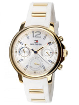 Tommy Hilfiger Claudiia White Dial White Steel Strap Watch for Women - 1781745 Buy Now By Tommy Hilfiger