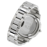 Daniel Wellington Iconic White Dial Silver Steel Strap Watch For Men - DW00100341