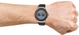 Guess Rigor Analogue Quartz Blue Dial Brown Leather Strap Watch For Men - W0040G10 Buy Now By Guess