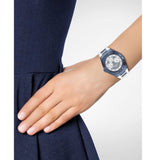 Guess Luna Diamonds White Dial White Rubber Strap Watch for Women - W0653L2 Buy Now By Guess
