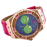 Guess Limelight Quartz Multicolor Dial Red Leather Strap Watch For Women - W0775L4 Buy Now By Guess
