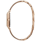 Guess Highline Off White Dial Rose Gold Stainless Steel Mesh Strap Watch For Women - W0826L3 Buy Now By Guess