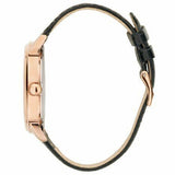 Guess Delancy Quartz Silver Dial Black Leather Strap Watch For Men - W0870G2 Buy Now By Guess