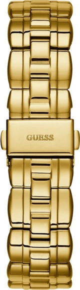 Guess Analog Diamonds Silver Dial Gold Steel Strap Watch For Women - W1013l2 Buy Now By Guess