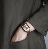 Shop Guess Vanity Rose Gold Dial Rose Gold Steel Strap Watch for Women - W1029L3 in USA