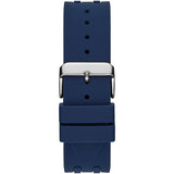 Guess Octane Chronograph Black Dial Blue Rubber Strap Watch For Men - W1047G2 Buy Now By Guess