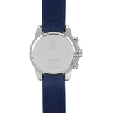 Guess Octane Chronograph Black Dial Blue Rubber Strap Watch For Men - W1047G2 Buy Now By Guess