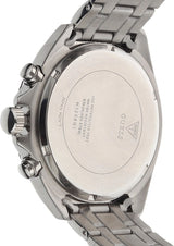 Guess Surge Chronograph Black Dial Silver Steel Strap Watch for Men - W1258G1 Buy Now By Guess
