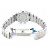 Shop Omega Constellation Manhattan Quartz Diamonds Blue Dial Silver Steel Strap Watch for Women - 131.15.25.60.53.001 in USA