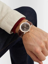 Shop Breitling Navitimer 1 Automatic 41mm Brown Dial Brown Leather Strap Mens Watch - U17326211M1P2 in USA