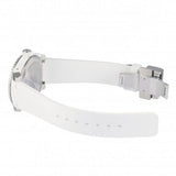 Shop Gucci Dive Quartz White Dial White Rubber Strap Watch For Men - YA136330 in USA