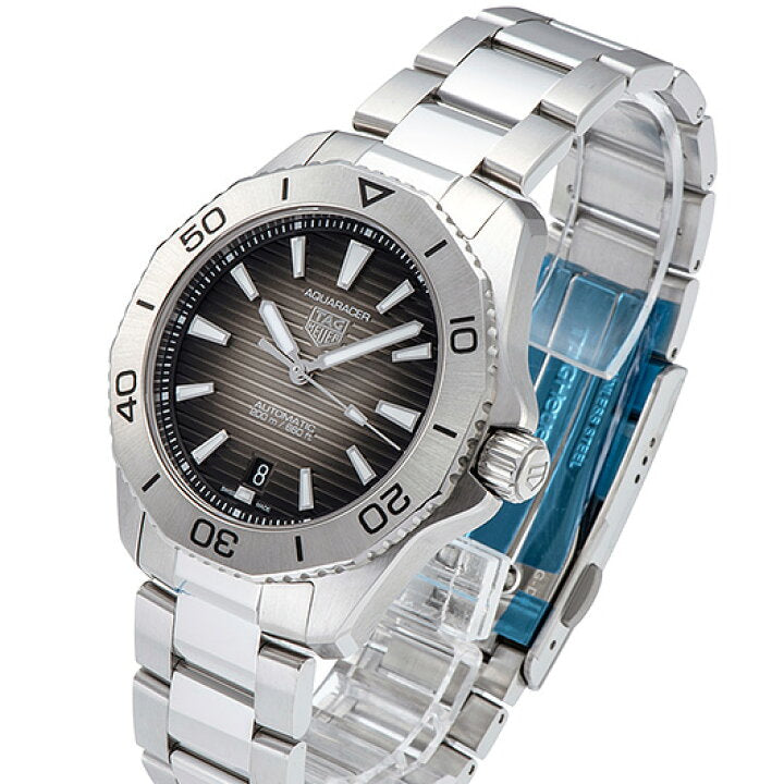 Tag Heuer Aquaracer Professional 200 Automatic Black Dial Silver Steel Strap Watch for Men - WBP2110.BA0627 Buy Now By Tag Heuer