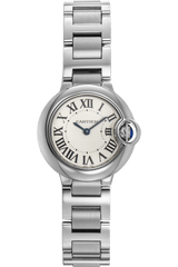 Cartier Ballon Bleu De Cartier White Dial Silver Steel Strap Watch for Women - W69010Z4 Buy Now By Cartier