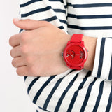 Tommy Hilfiger Denim Red Dial Red Rubber Strap Watch for Men - 1791557 Buy Now By Tommy Hilfiger