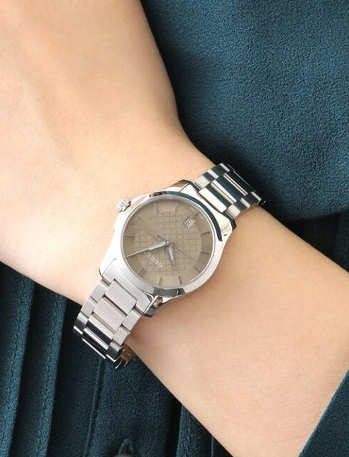Gucci G Timeless Brown Dial Silver Steel Strap Watch For Women - YA126526 Buy Now By Gucci