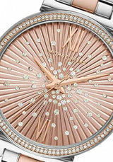 Michael Kors Sofie Quartz Rose Gold Dial Two Tone Steel Strap Watch For Women - MK3972 Buy Now By Michael Kors